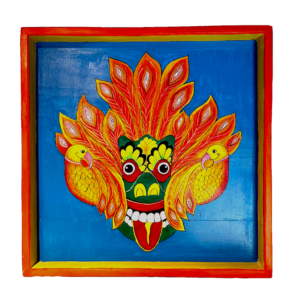 HAPPY YAKA - HAND PAINTED TRAY - Image 4
