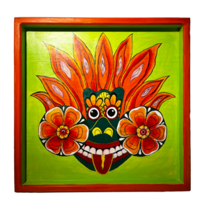 HAPPY YAKA - HAND PAINTED TRAY - Image 3