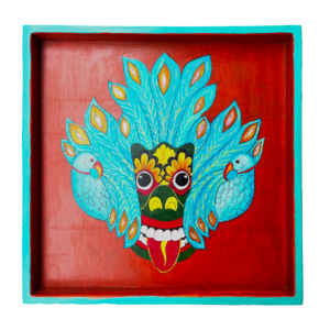 HAPPY YAKA - HAND PAINTED TRAY