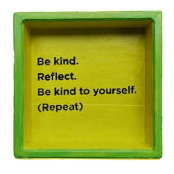 Be Kind Handpainted Tray
