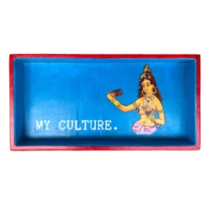 "My Culture" Handpainted Tray